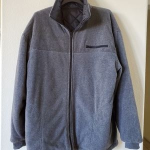 Reversible Black/Gray Jacket/Sweater- XL